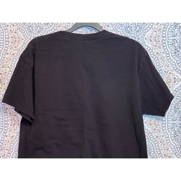 Prince Purple Rain Band Graphic T-Shirt Black Short Sleeve Crew Neck Size L - Picture 4 of 8